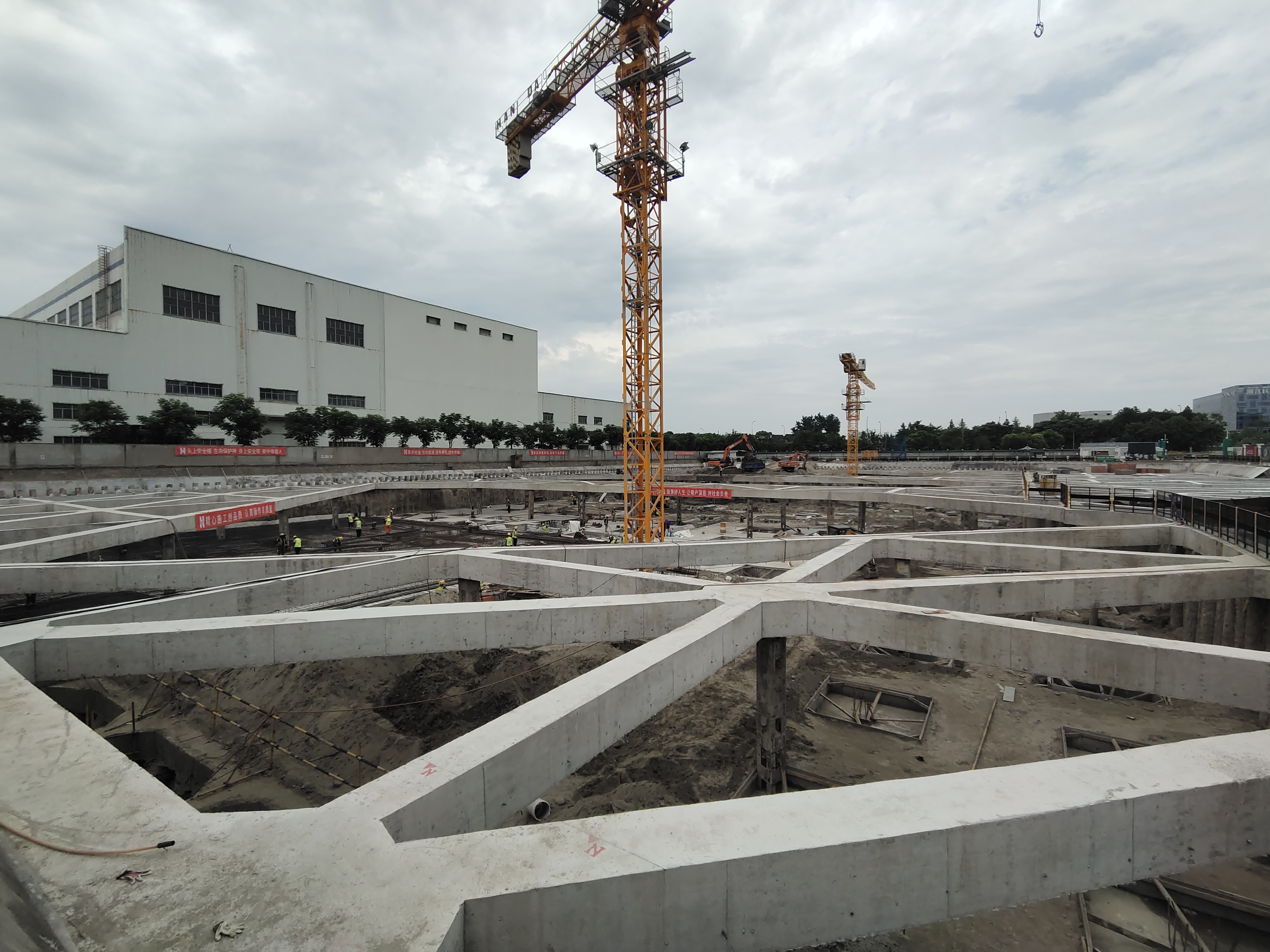四川航空杭州运行基地项目(一期)桩基及基坑支护降水工程